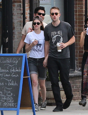 ロバート・パティンソンとクリステン・スチュワートの関係が一転 - OK